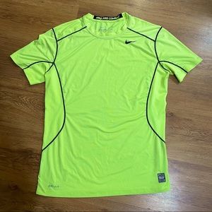 Nike Pro Combat Dri-Fit shirt mens L fitted